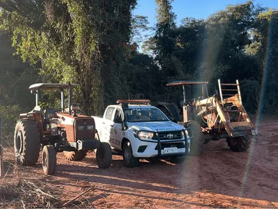 Polícia Ambiental recupera tratores furtados em Potirendaba