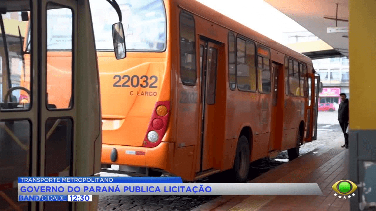 Paraná lança licitação do transporte metropolitano de Curitiba