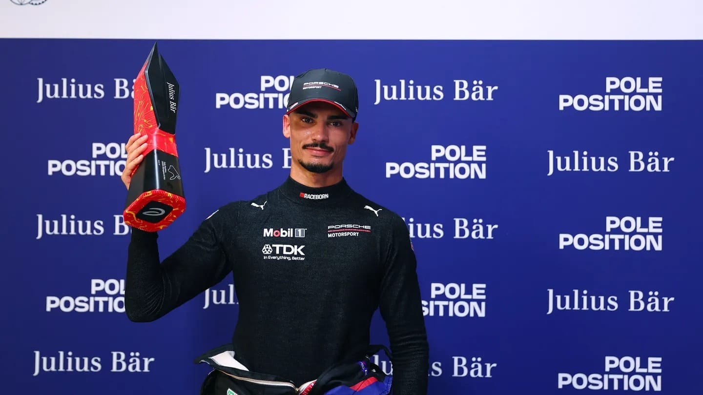 Fórmula E: Wehrlein é pole em Xangai; Drugovich será o 9º, e Di Grassi, 20º