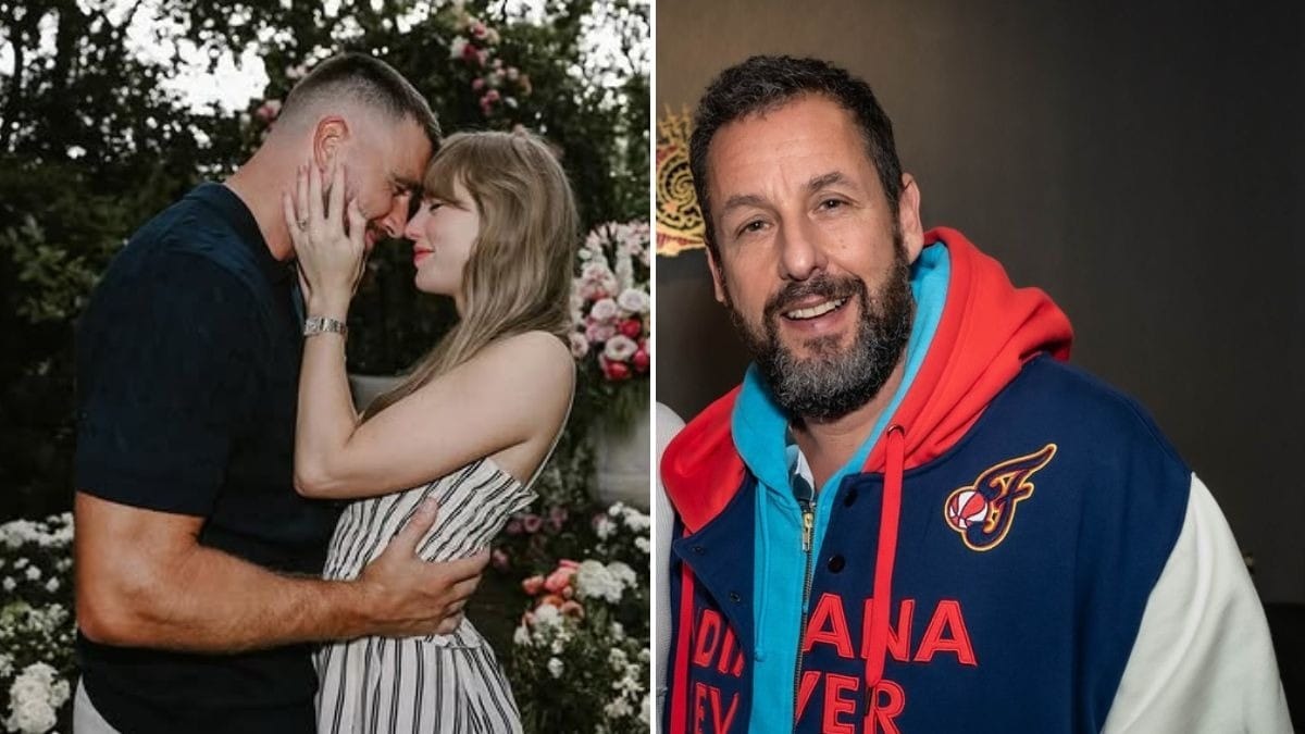 Qual a relação de Adam Sandler com Taylor Swift e Travis Kelce?