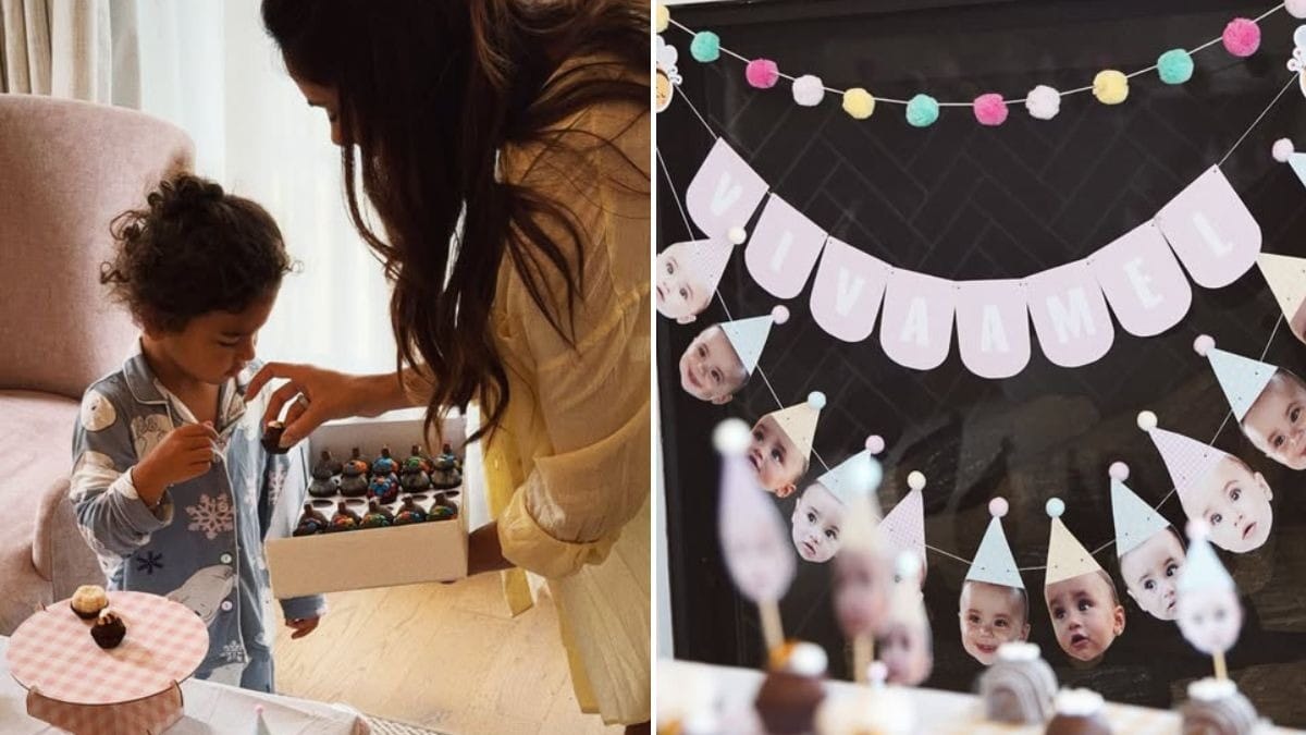 Bruna Biancardi compartilha registros do aniversário de um ano de Mel (Reprodução/Instagram @brunabiancardi)