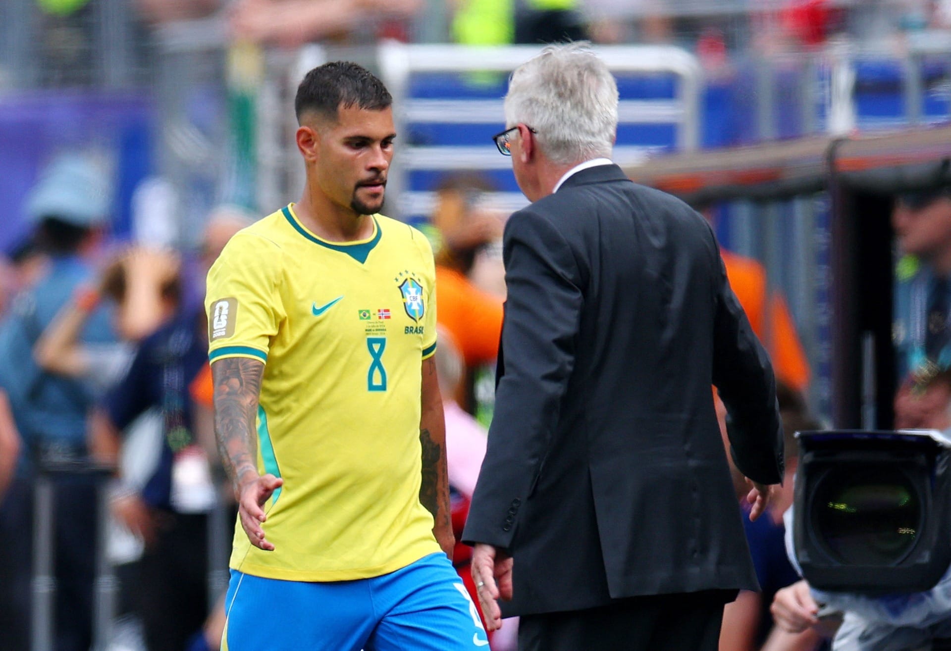 Bruno Guimarães se pronuncia após eliminação do Brasil na Copa do Mundo
