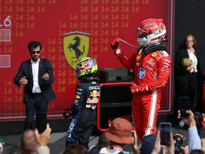Charles Leclerc vence caótico GP da Inglaterra; Bortoleto é 8º