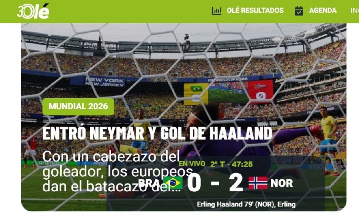 "Abandonou DNA e gol de estatística de Neymar": Olé critica eliminação