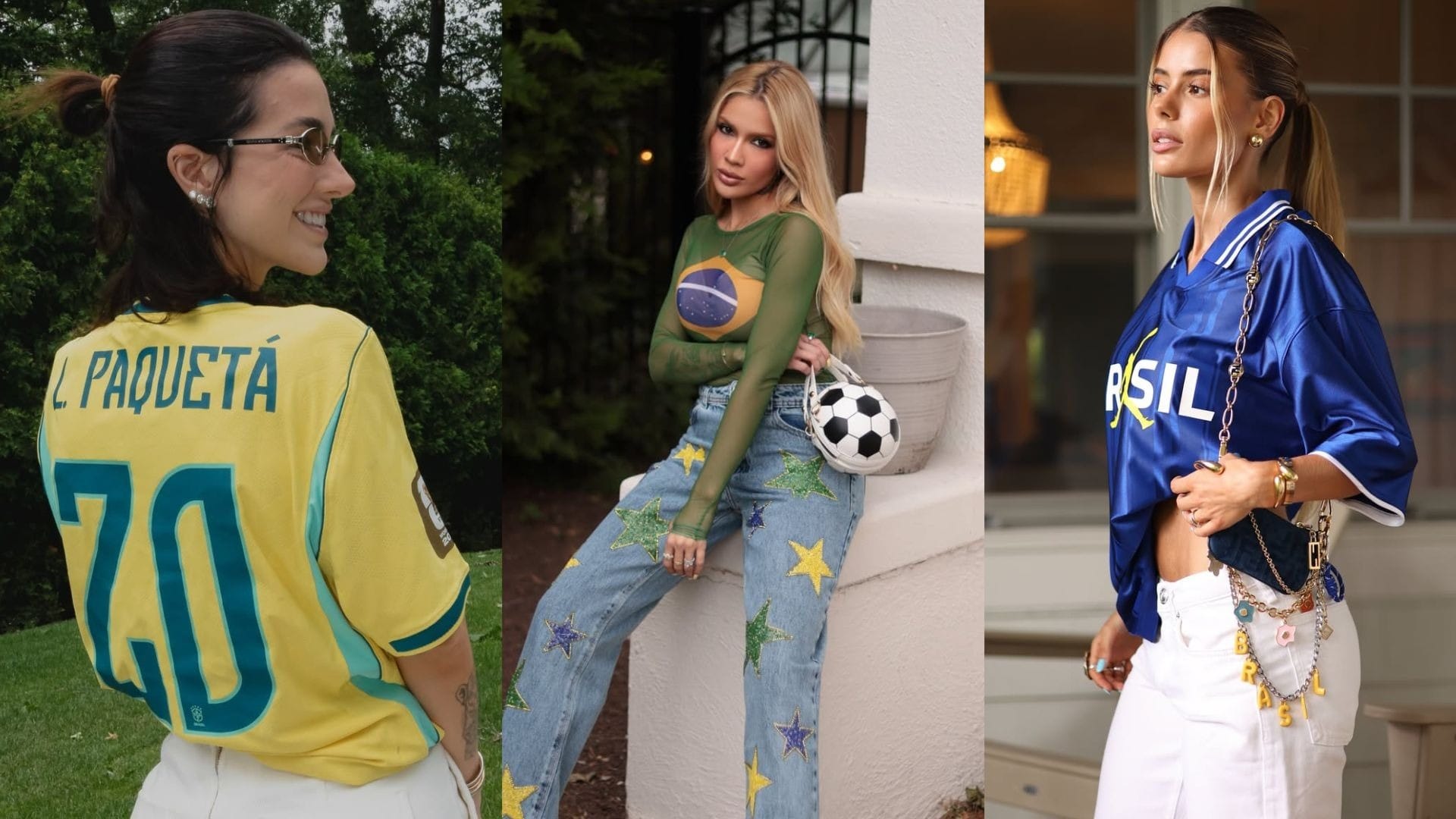 WAGs roubam a cena com looks para Brasil x Noruega na Copa do Mundo; veja