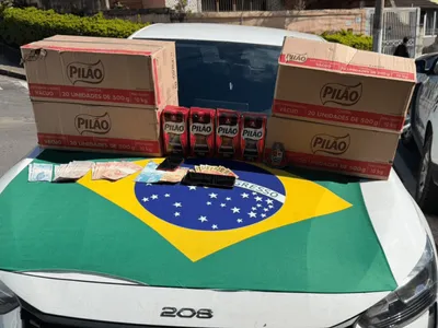 Dupla é presa suspeita de furtar 70 pacotes de café de loja em Atibaia