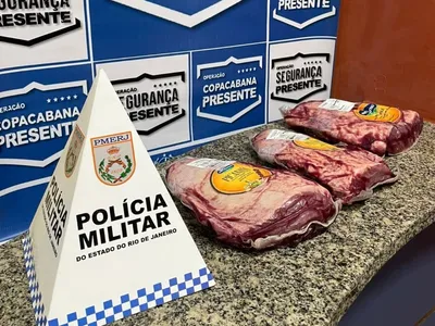 Homem é preso por furtar R$ 400 em picanha em Copacabana
