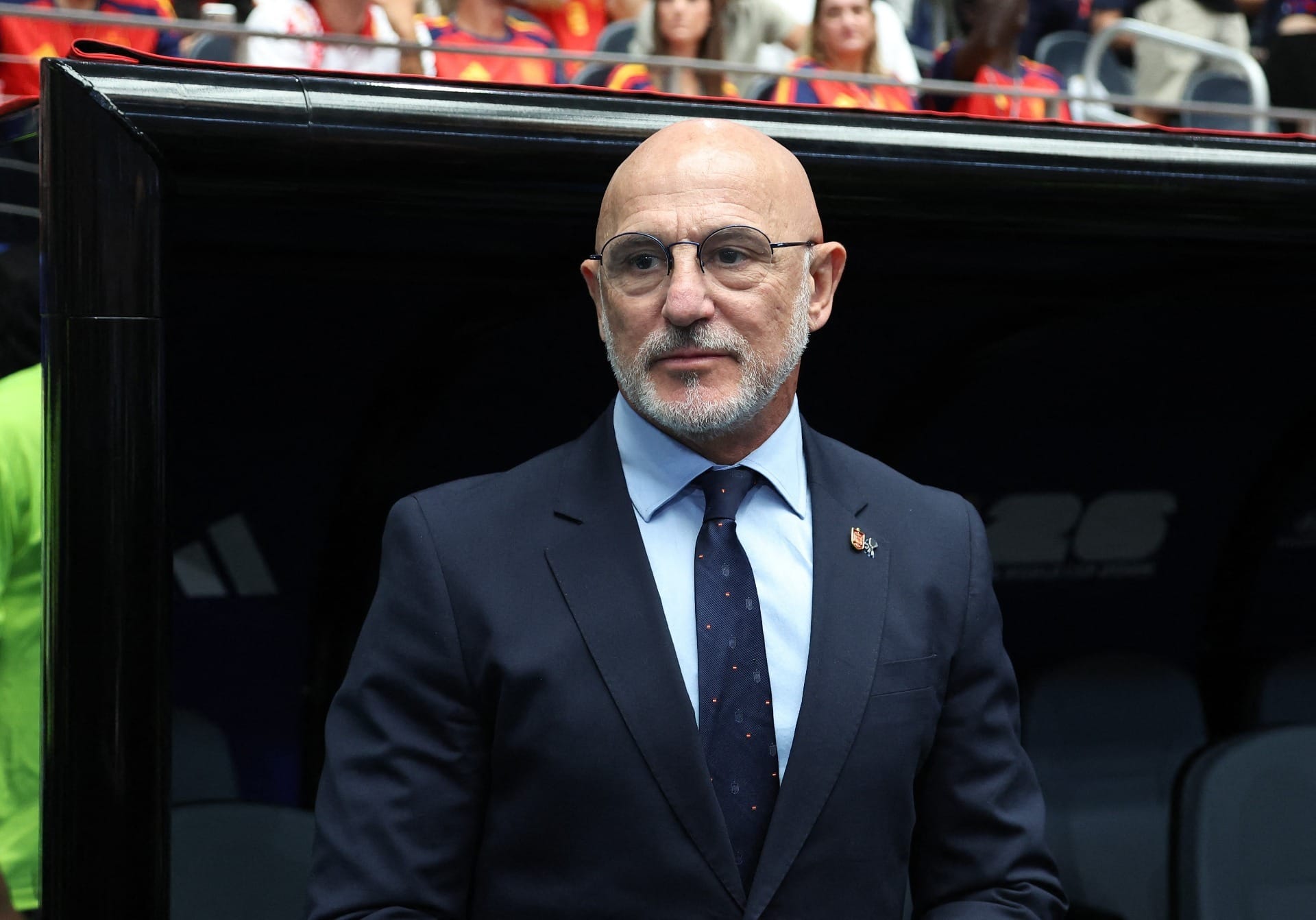 Luis De La Fuente, técnico da Espanha I Foto: Reuters/Tim Heitman