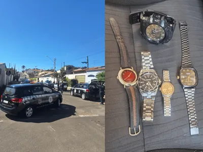 Trio é preso suspeito de furtar roupas e relógios de casa em Capivari
