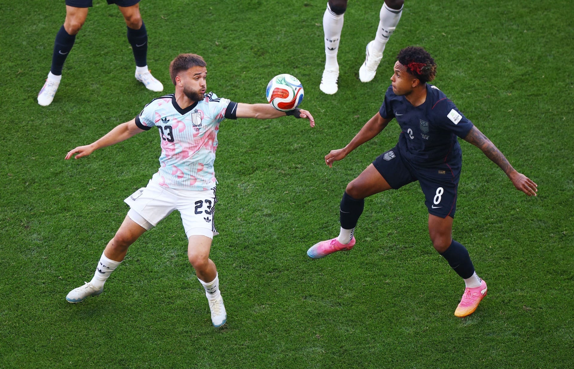 Jogador admite que polêmica com Fifa e Trump motivou a Bélgica
