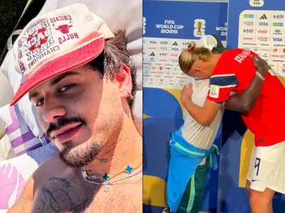 Zé Felipe se revolta com abraço de Haaland e Vini Jr. após eliminação