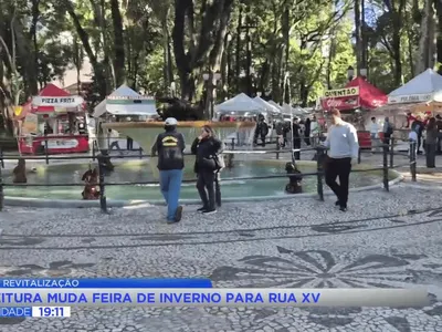Curitiba antecipa obras na Praça Osório e muda Feira de Inverno