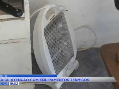 Frio intenso exige cuidado com aquecedores e lareiras