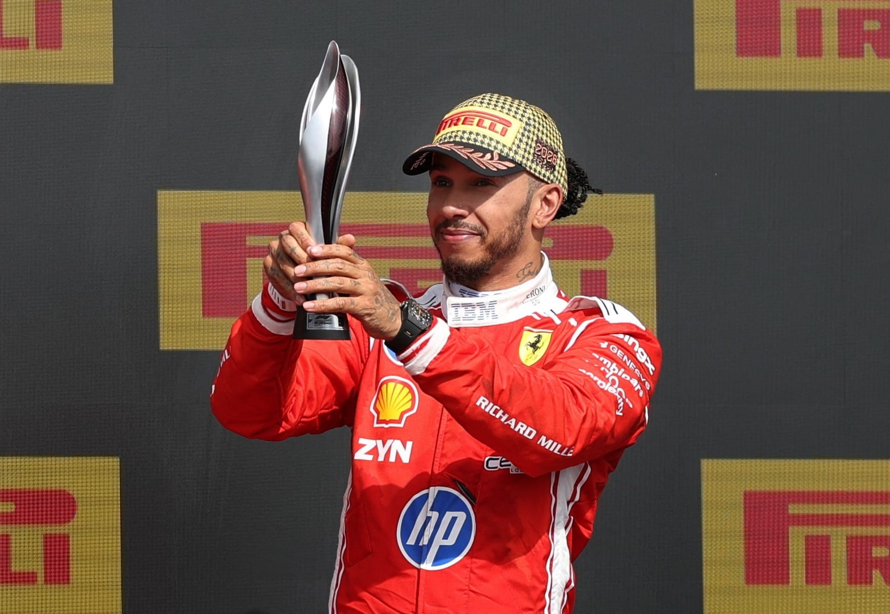 Hamilton subiu ao pódio em Silverstone em 16 das 21 corridas que disputou