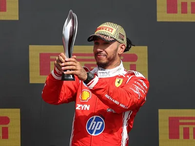 Hamilton subiu ao pódio em Silverstone em 16 das 21 corridas que disputou