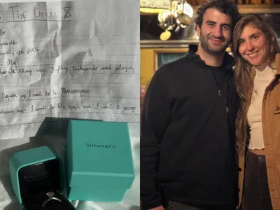 Bia Haddad é pedida em casamento com carta escrita por noivo na infância