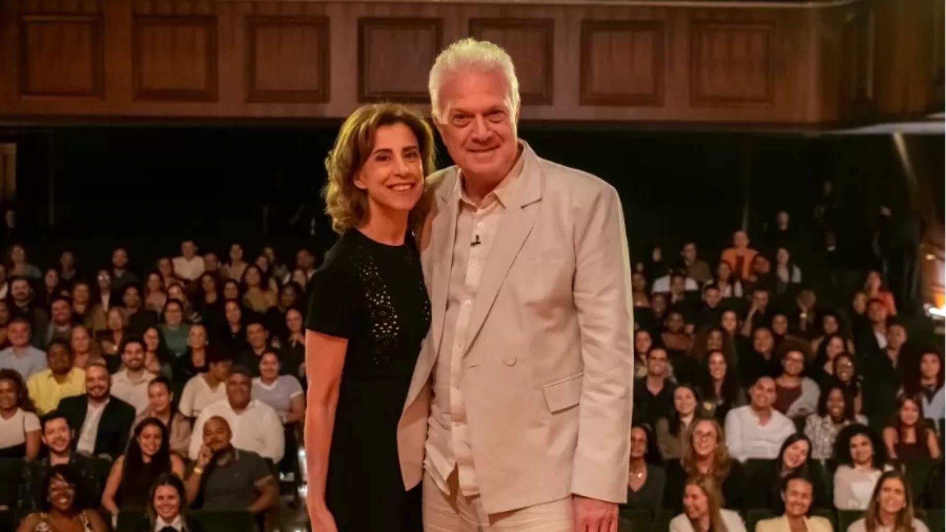 Fernanda Torres fala de casamento com Pedro Bial: 'Pão que o diabo amassou'