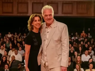 Fernanda Torres fala de casamento com Pedro Bial: 'Pão que o diabo amassou'