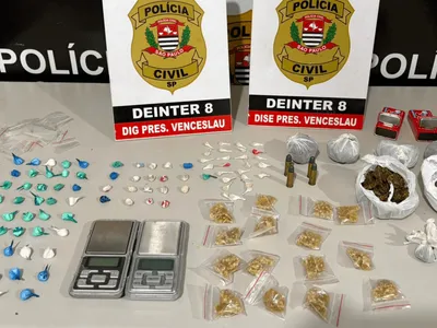 Casal é preso por tráfico de drogas em Mirante do Paranapanema