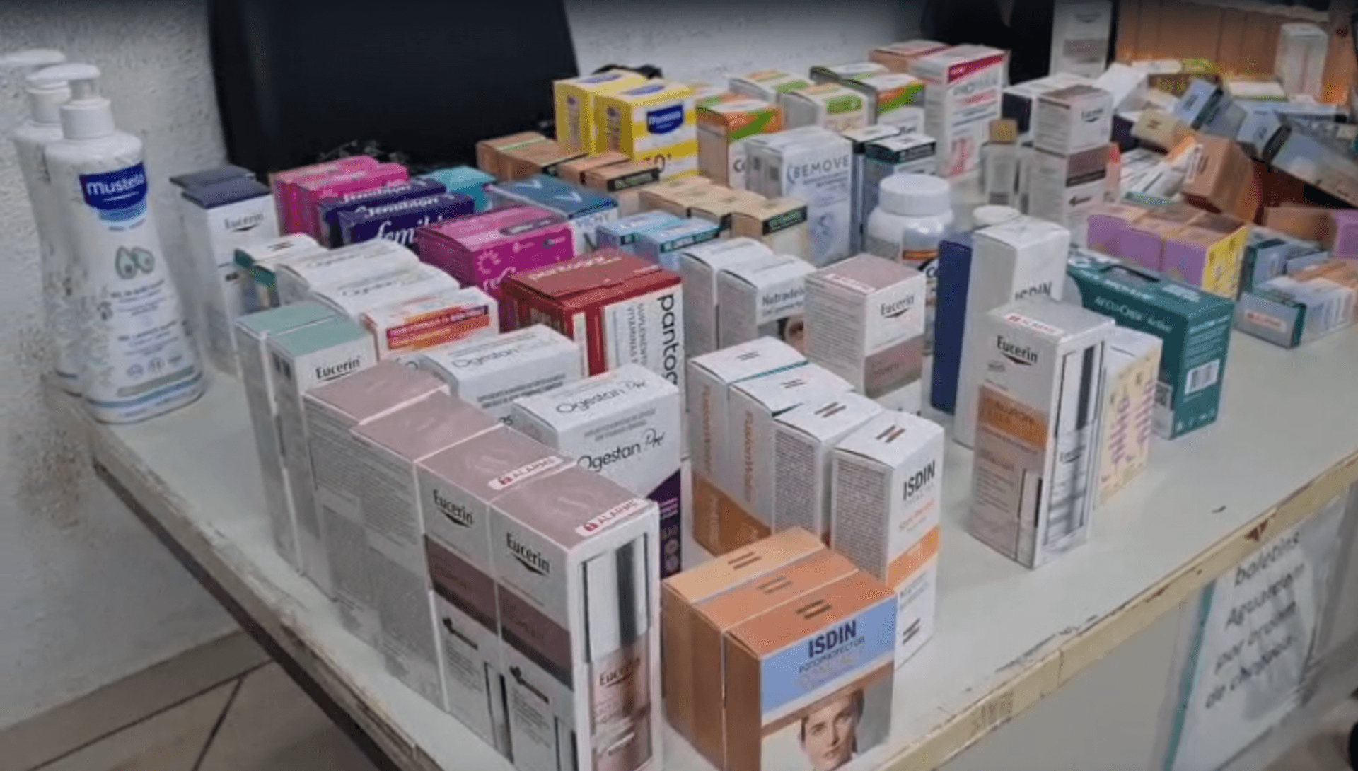 Produtos recuperados pela Guarda Civil Municipal