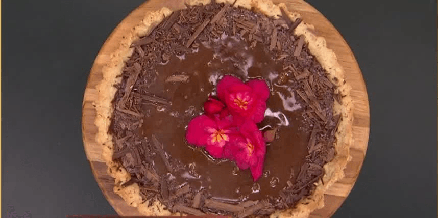 Tartalete de chocolate com caramelo salgado | Band Receitas