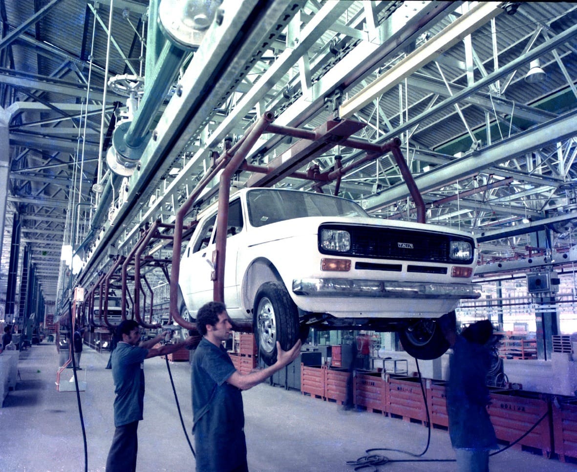 Primeiro protótipo da Fiat no Brasil foi produzido em 1975, antes do início da operação em Betim