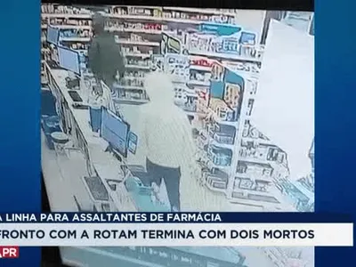 Confronto com Rotam após roubo a farmácia deixa dois mortos