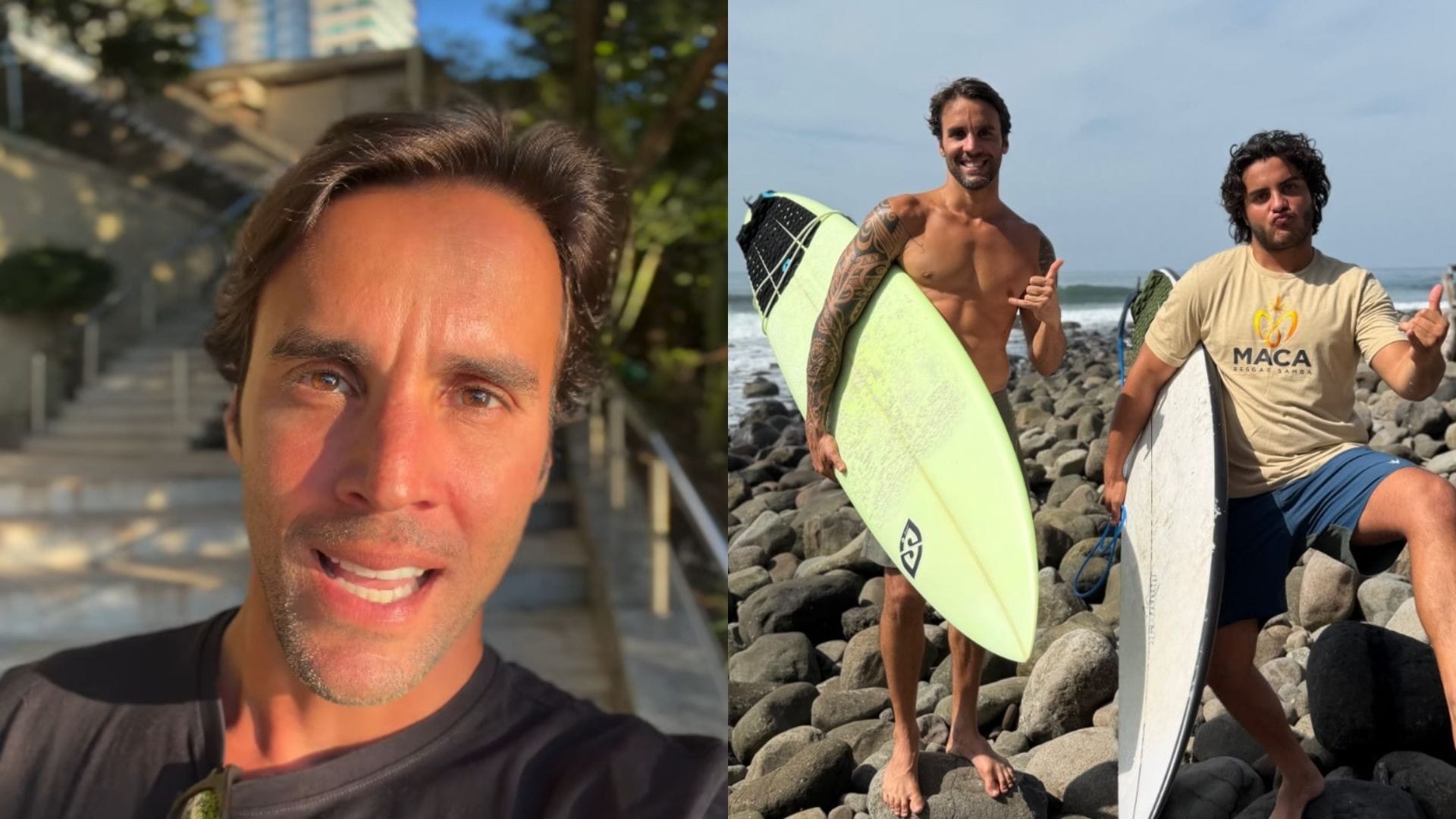 Daniel Cady reflete sobre passar tempo com o filho: 'Compete com namorada'