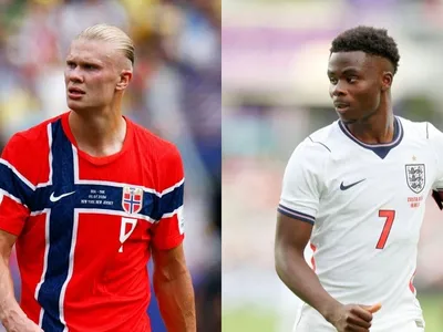 Jogo de Premier League? Arsenal e City dominam duelo Noruega x Inglaterra
