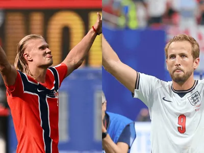 Noruega x Inglaterra opõe artilheiros Haaland e Harry Kane; veja números