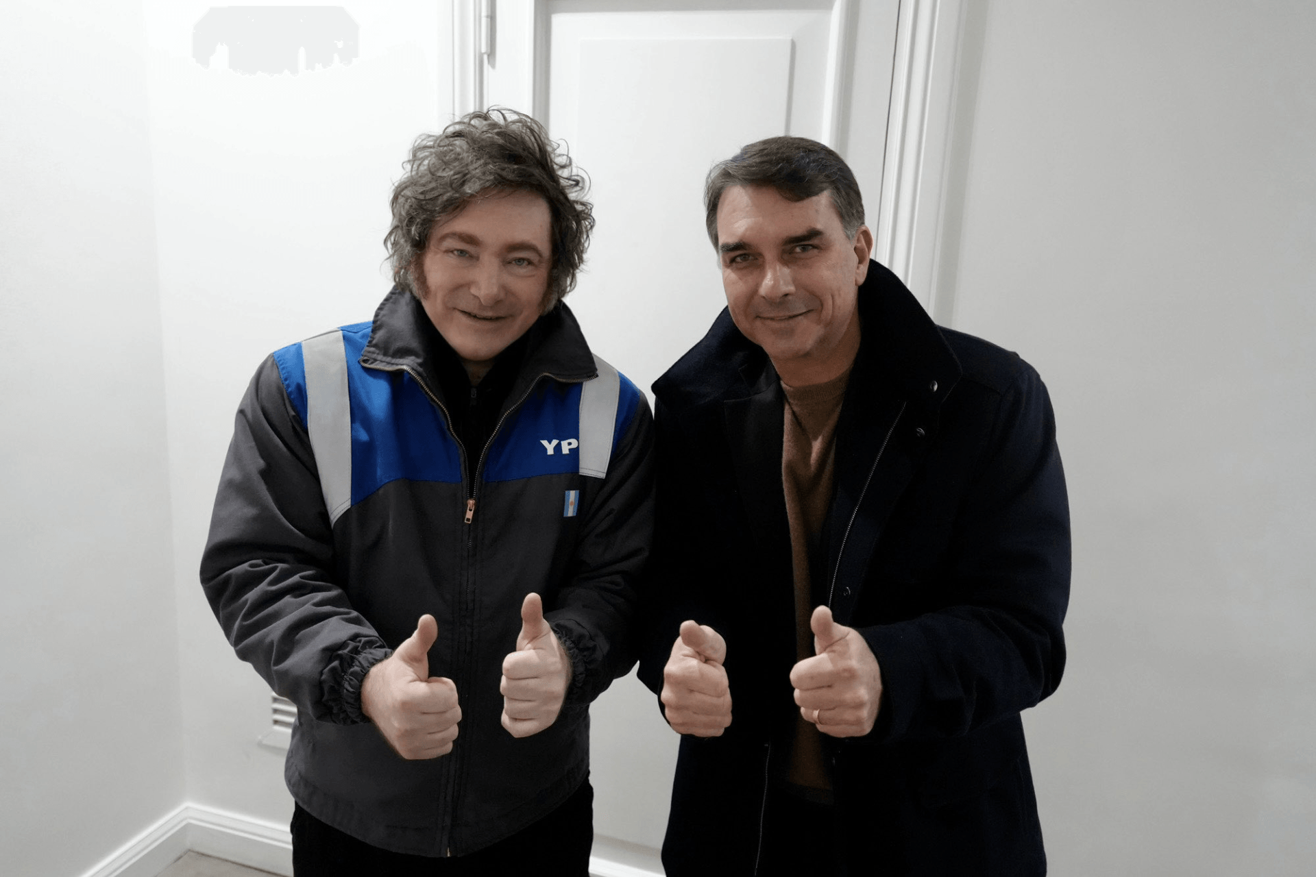 Milei diz que virá ao Brasil apoiar Flávio Bolsonaro em convenção do PL