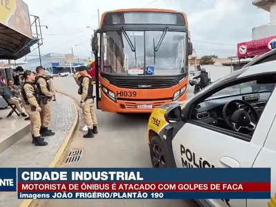 Motorista de ônibus é esfaqueado dentro de coletivo em Curitiba