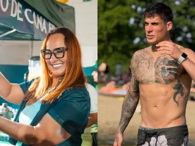 Tiago Ramos se declara para mãe de Neymar e pede: 'Me faz feliz de novo'