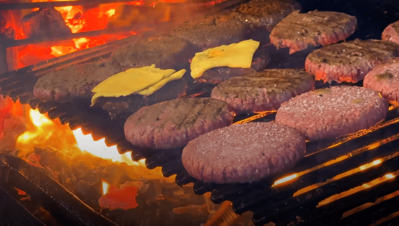Opções de burgers artesanais