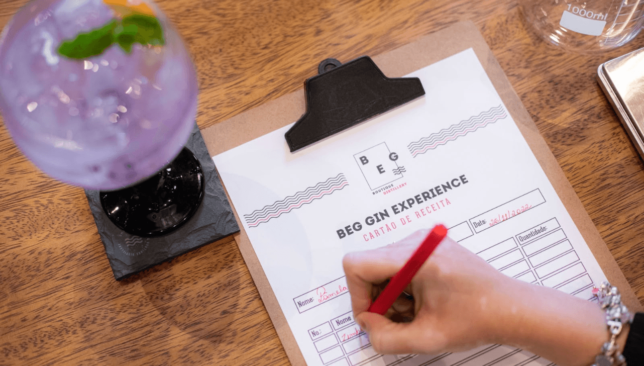 BEG Gin Experience é uma visita guiada e imersiva na BEG Destilaria