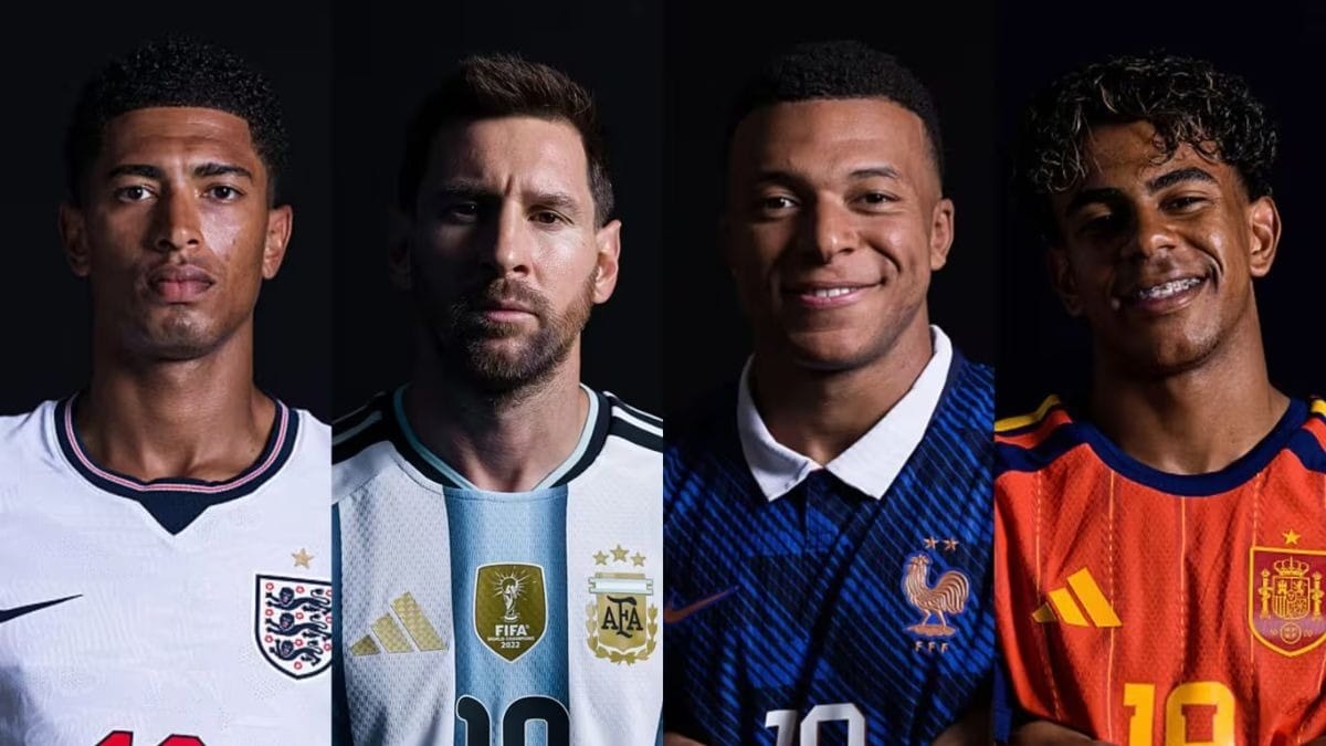 Semifinais das seleções: uniformes e combinações confirmadas