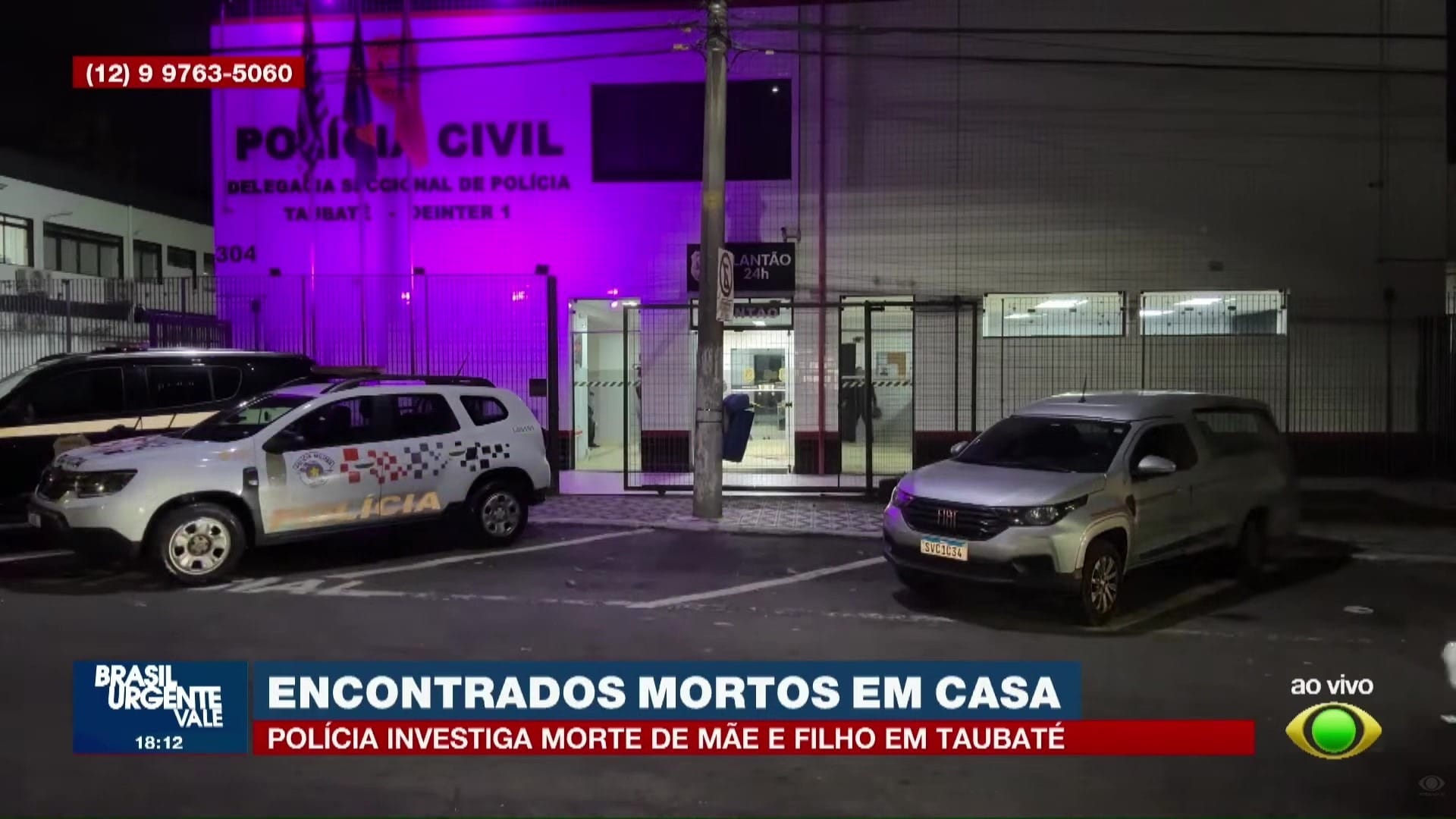 Mãe e filho são encontrados mortos a facadas em Taubaté