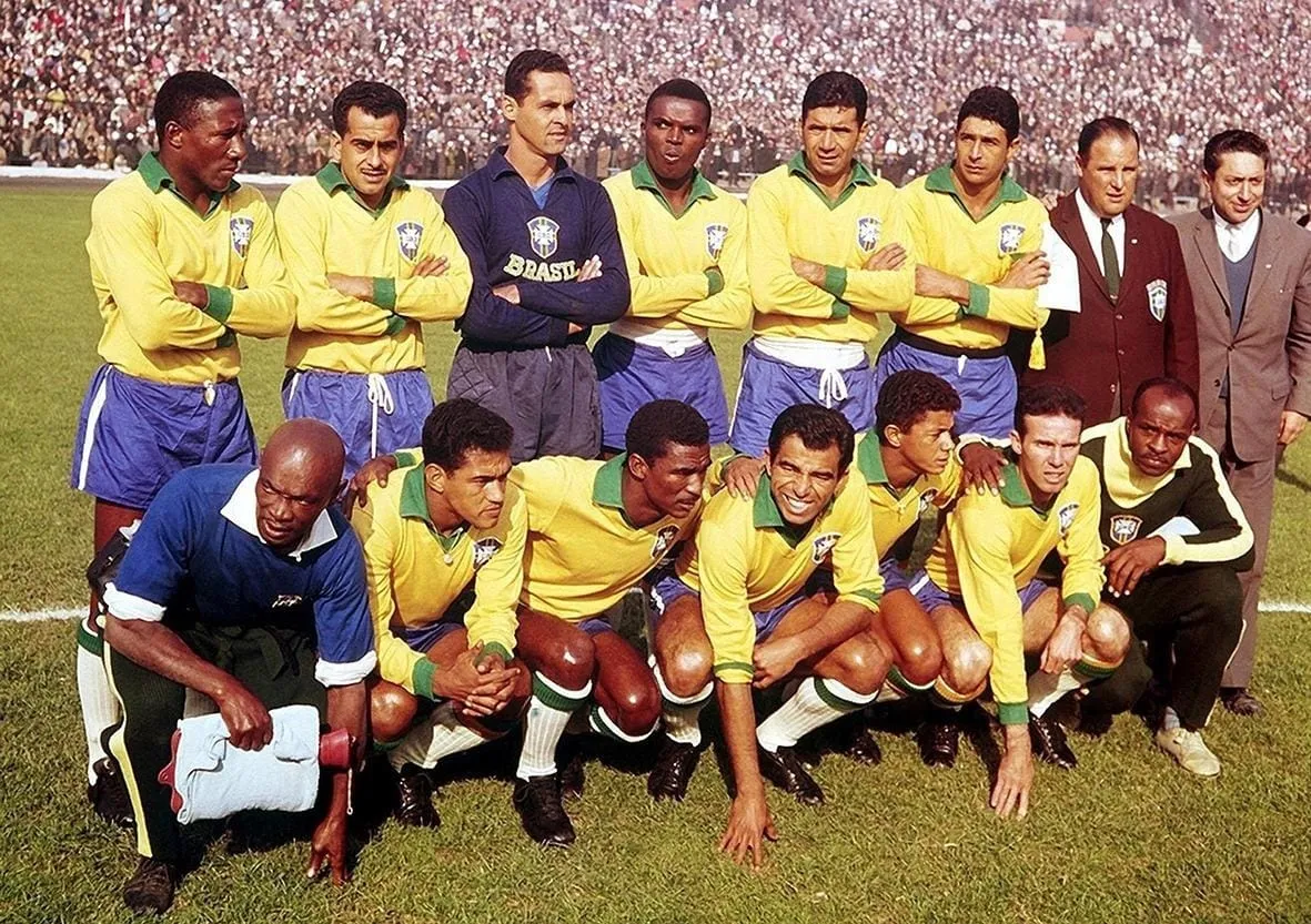 Seleção Brasileira na Copa do Mundo de 1962 - Crédito: X