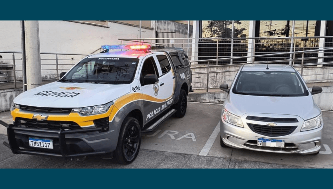 Carro roubado é recuperado e motorista é preso em Votorantim