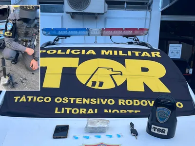 Prejuízo de R$ 120 mil: TOR intercepta transporte de droga na Tamoios