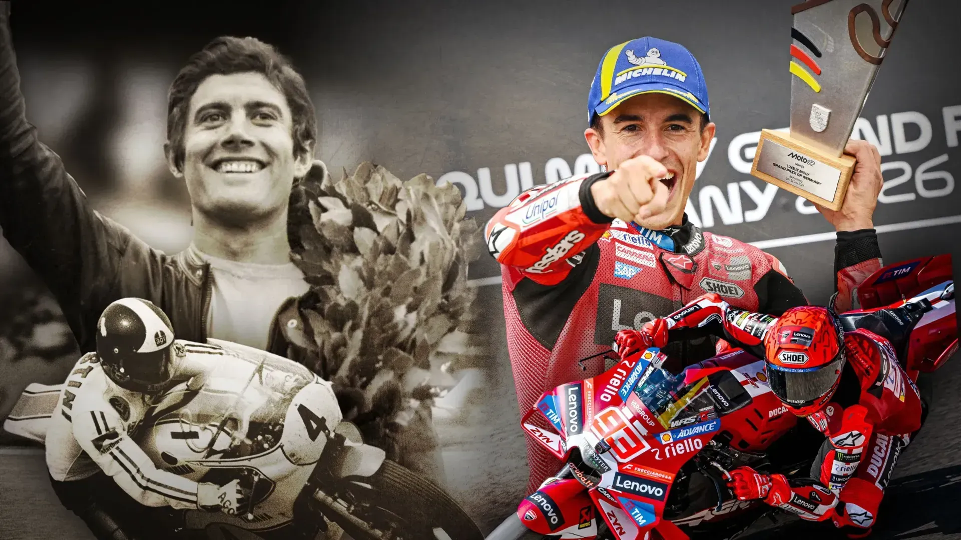 Marc Márquez entra para seleto grupo da MotoGP após vitória na Alemanha