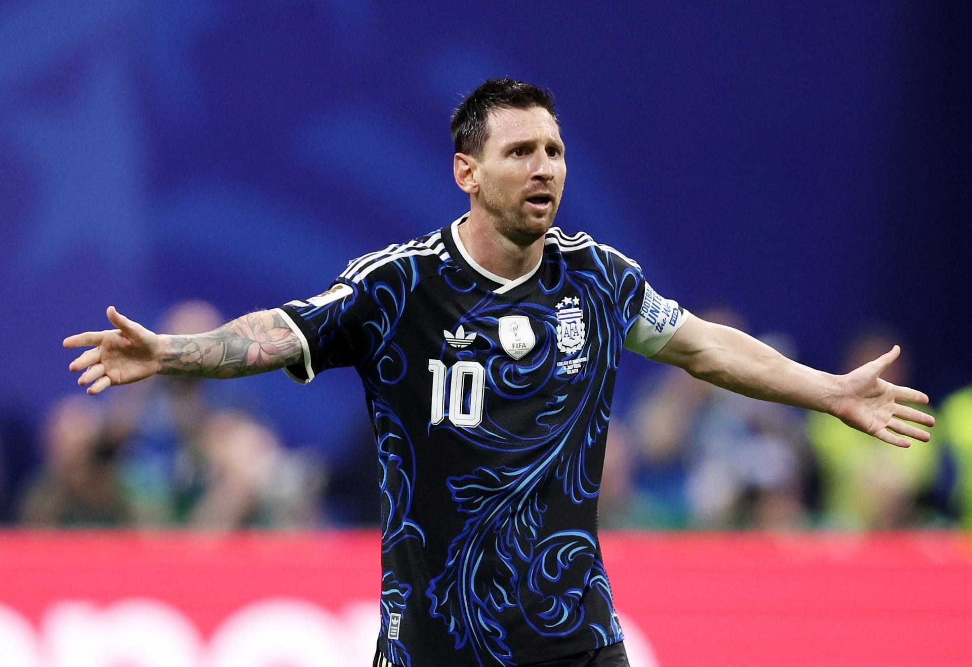 Messi iguala participações em gols com número de jogos realizados em Copas