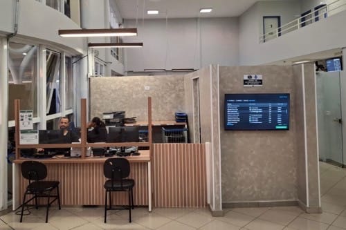 Setor de internação ganhou nova recepção e sala de teleconferência | Foto: PMSJC