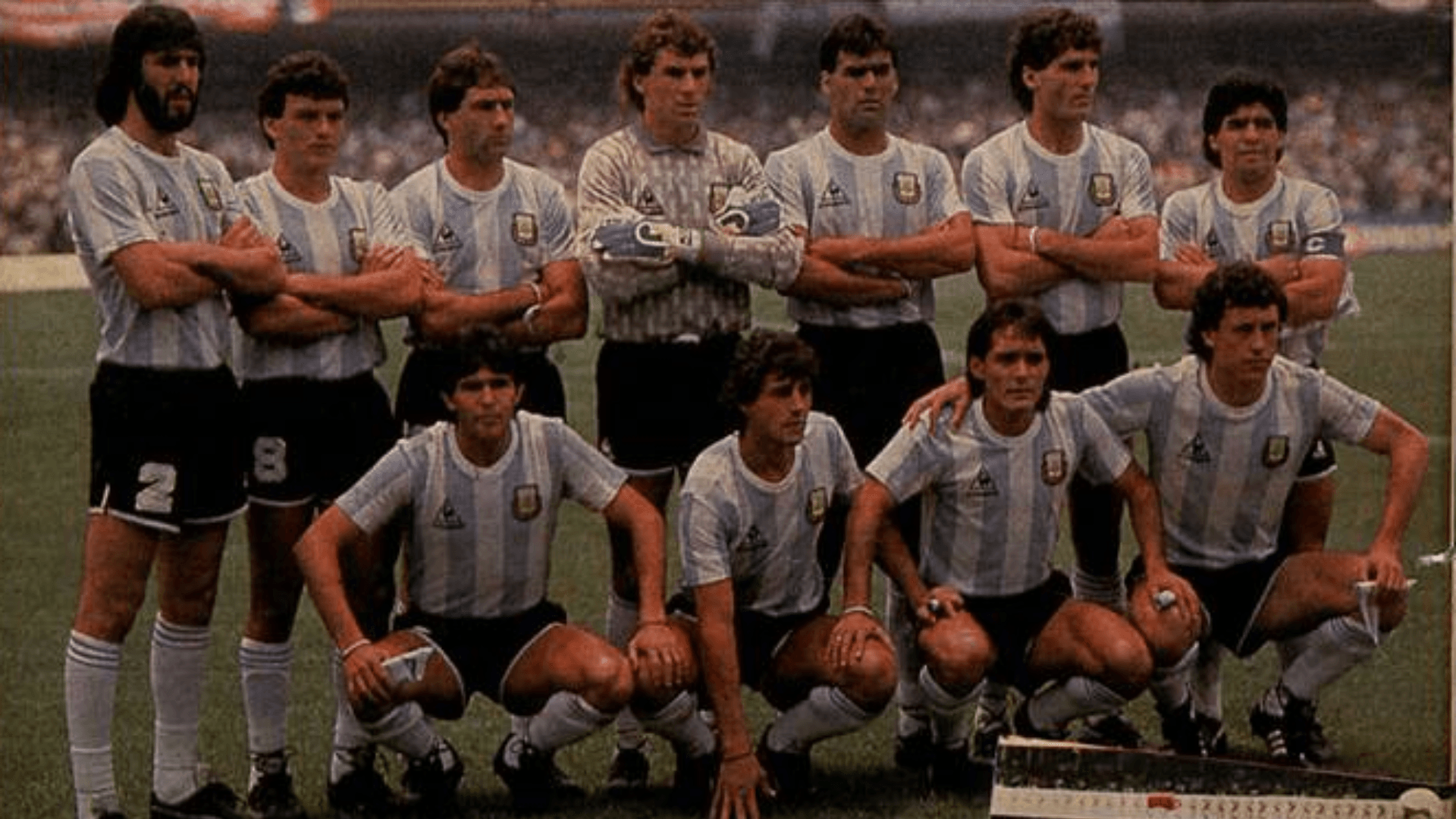 Depois de vencer a Inglaterra, a Argentina foi campeã da Copa de 1986. Foto: Reprodução/Hemeroteca Digital/Revista Manchete