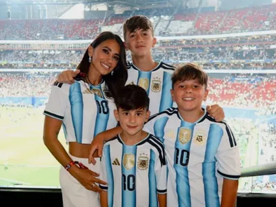 Esposa de Messi celebra classificação para a final da Copa: 'Orgulho'