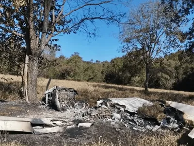 Avião carregado com droga cai e mata dois carbonizados em Mato Grosso