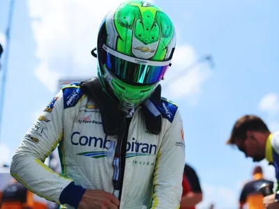 Caio Collet volta a acelerar no oval na etapa de Nashville da Indy