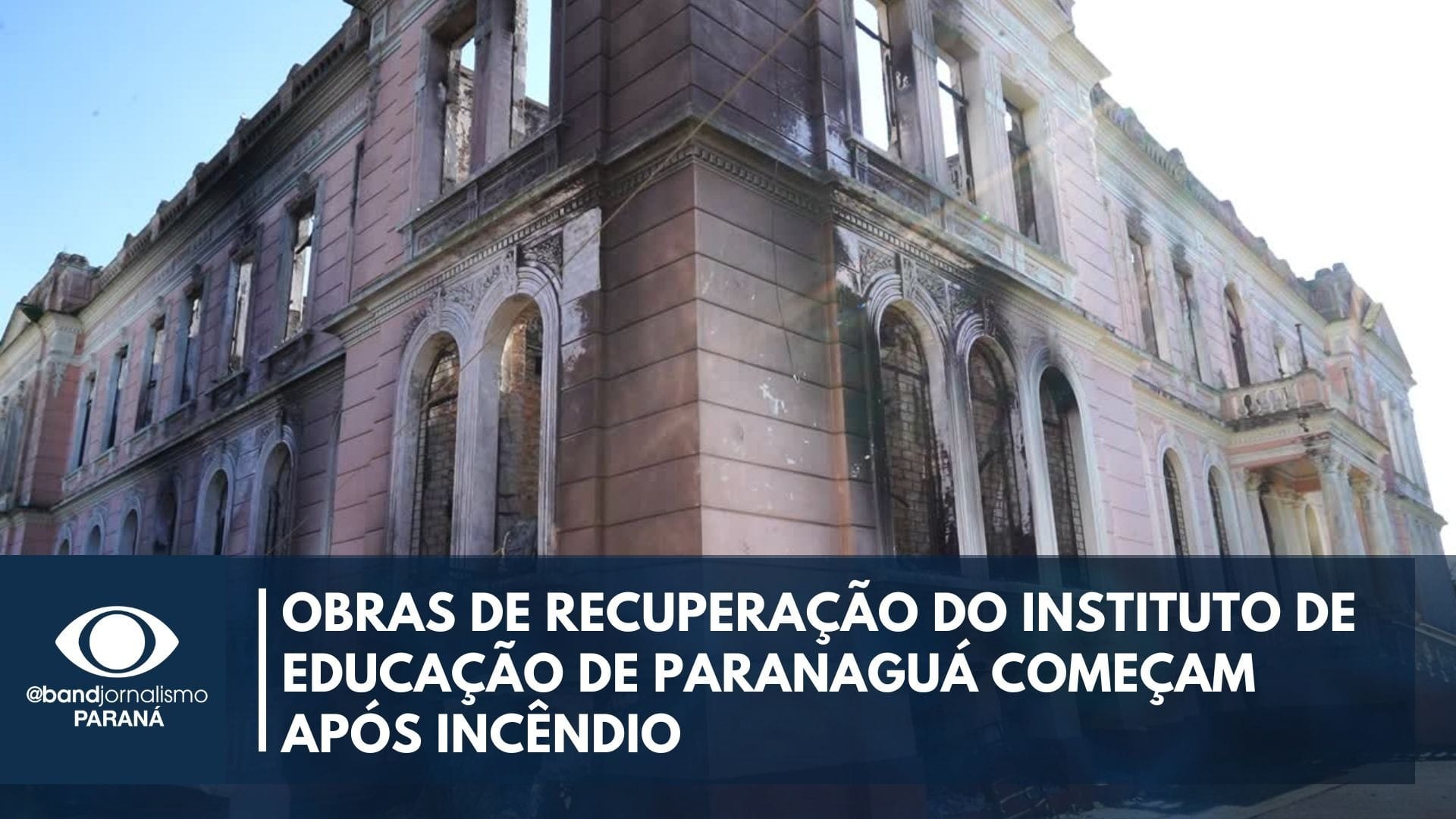 Governo inicia obras de proteção em instituto histórico de Paranaguá