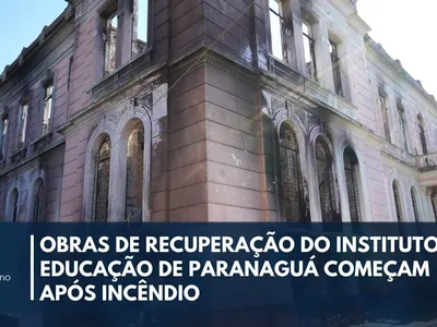 Governo inicia obras de proteção em instituto histórico de Paranaguá
