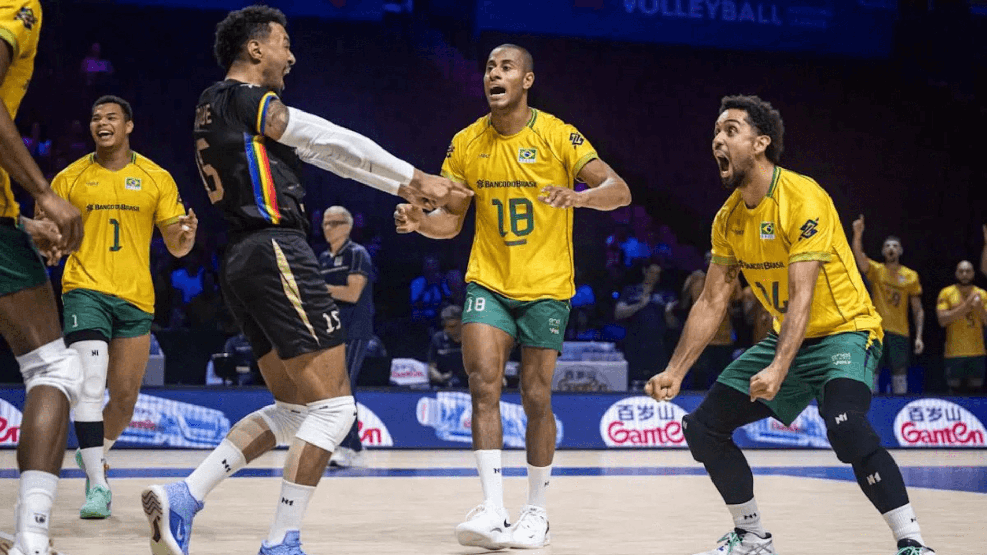 VNL: Brasil atropela a França e estreia terceira semana da Liga com vitória